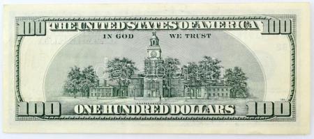 Amerikai Egyesült Államok 1996-1999. (1996) 100$ "Federal States Note" nyomdahibás bankjeg...
