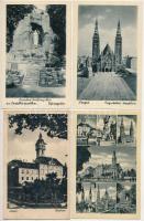 21 db RÉGI magyar város képeslap vegyes minőségben / 21 pre-1945 Hungarian town-view postcards