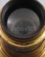Rodenstock Bistigmat 13×18 réz objektív gyártási szám 67661. Kopott