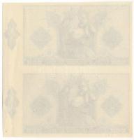 1940. 2P (2x) csak hátlapi fázisnyomat, kettős ívben T:AU,XF több oldalsó sarokhajlás / 
Hungary 19...