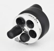 Öt fókuszpontos nézősík tartójával