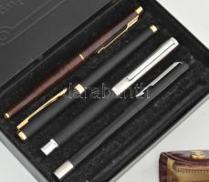 6 darab toll, közte Senator, részük Rotring fémdobozban