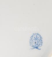 Herend eton mintás süteményes készlet. Jelzett, kézzel festett, hibátlan, d: 15-25 cm