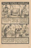 Király Elemér - Zsigmond Ferenc: Borkezelés. Károlyi Szövetkezeti Könyvtár 13. szám. Bp., 1944, Magy...