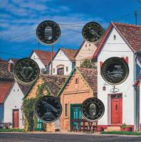 2020. 5Ft-200Ft (6xklf) forgalmi sor + "Villányi borvidék" Cu-Ni-Zn emlékérem szettben T:P...