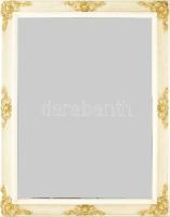 Tükör, olasz stílusú fa képkeretben, részben aranyozott, kis sérüléssel, összességében jó állapotban, 94x74 cm /// KIZÁRÓLAG SZEMÉLYES ÁTVÉTEL, NEM POSTÁZZUK! / ONLY PERSONAL COLLECTION AT OUR OFFICE!