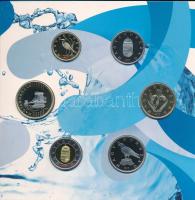 2017. 5Ft-200Ft (6xklf) forgalmi sor szettben + 2017. 50Ft Cu-Ni "17. FINA Világbajnokság"...