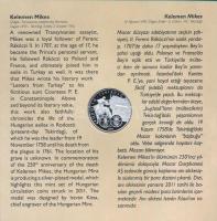2011. 5Ft-200Ft (6xklf) forgalmi sor dísztokban + 2011. "Mikes Kelemen" ezüstözött Cu-Ni-Z...