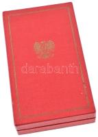 Lengyelország 1974. "Lengyel Népköztársaság Érdemrendje, negyedik fokozat" aranyozott és e...