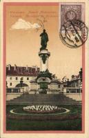 Warsawa, Warsaw; Pomnik Mickiewicza / Mickiewicz monument, TCV card