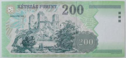 2007. 200Ft "FB 4732649" T:F szép papír 
Adamo F53