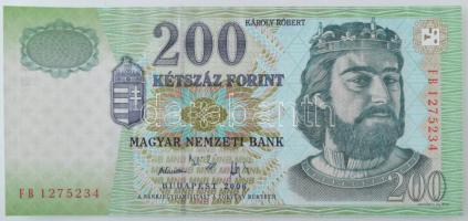 2006. 200Ft "FB 1275234" T:F szép papír Adamo F53F1