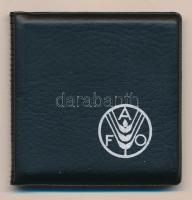 1981. 100Ft Ni "FAO I. - Világélelmezési nap" fekete műbőr tokban, tanúsítvánnyal T:PP kar...