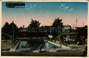 Marosvásárhely, Targu Mures; nyári fürdő, strand, uszoda / summer spa, swimming pool (fl)