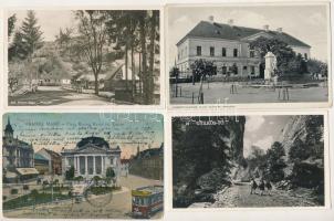 25 db régi magyar és történelmi magyar város képeslap / 25 pre-1945 Hungarian and historical Hungarian town-view postcards