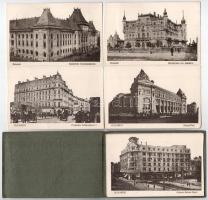 Bucharest, Bukarest, Bucuresti, Bucuresci; Depositul A.M. Horovitz - pre-1945 leporello postcard boo...
