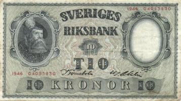 Svédország 1946. 10K T:III+