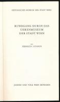 Heinrich Lunardi: Rundgang durch das Uhrenmuseum der Stadt Wien. (A bécsi Óramúzeum.) Historisches M...