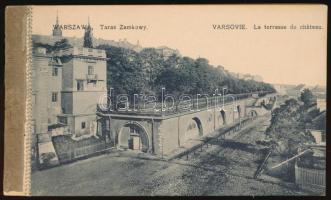 Warszawa, Varsovie, Warschau; Nakladem A. Chlebowski i S-ka - pre-1945 postcard booklet with 20 post...