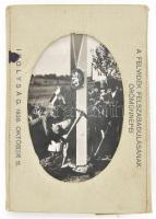 1938 A Felvidék Felszabadulásának örömünnepei. 12 képet tartalmazó leporello 4x6 cm