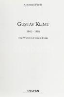 Gottfried Fliedl: Gustav Klimt. 1862-1918. The world in female form. Köln, 1994, Taschen. Rendkívül gazdag képanyaggal, közte Gustav Klimt képeinek reprodukcióival illusztrált. Angol nyelven. Kiadói papírkötés, karcos hátsó borítóval.