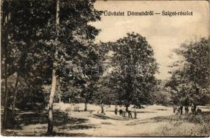 1920 Dömsöd, Sziget részlet. Wiesel Izrael kiadása (EK)