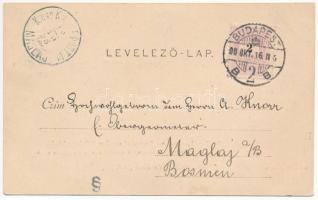 1898 (Vorläufer) Budapest II. Gyalogsági hadapród iskola, Növendékek zászlóalj a laktanya udvarán a ...