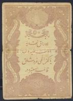 Törökország 1877. 50K hátoldali kézi bélyegzővel T:III/IV