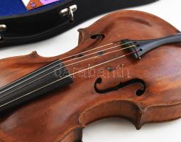 Jacobus Stainer in Absam antik brácsa, Both Béla műhangszerkészítő mester Székesfehérvár címkéjével....