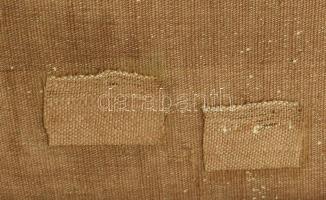 Olvashatatlan jelzéssel (... Aladár?): Panoráma a városra. Olaj, vászon. Javított. Fakeretben. 40x50...