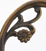 Retro bronz falikar, 16x23 cm