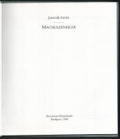Janicsák István: Macskazenekar. Bp., 1998., Bereményi. Sajdik Ferenc rajzaival illusztrált. Kiadói k...
