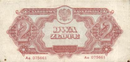 Lengyelország 1944. 2Zl "V.H." (2x) + 5Zl "V.H." + 10Zl "V.H." + 100Zl "V.H." "Obowiazkowym" T:II/III,III,III/IV Összesen 5db!