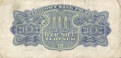 Lengyelország 1944. 5Zl "V.H." + 10Zl "V.H." + 100Zl "V.H." "Obow...