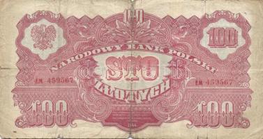 Lengyelország 1944. 5Zl "V.H." + 10Zl "V.H." + 100Zl "V.H." "Obow...