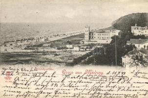 1899 Miedzyzdroje beach