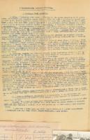 1919 Stobbe Kálmán (1883-1936) építőmester, labdarúgó, a magyar válogatott edzője football hagyaték ...