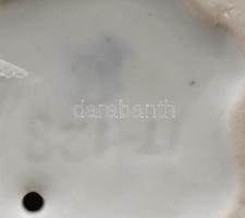 Zsolnay Annuska korsóval. Jelzett, hibátlan, m: 7,5 cm