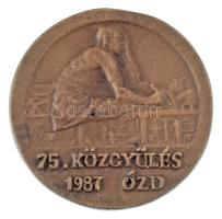 1987. "Farbaky István - Országos Magyar Bányászati és Kohászati Egyesülete / 75. Közgyűlés Ózd&...