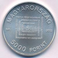 2012. 5000Ft Ag "Örkény István születésének 100. évfordulója" kapszulában, tanúsítvánnyal ...