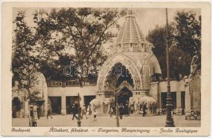 1930 Budapest XIV. Állatkert főbejárata (EB)