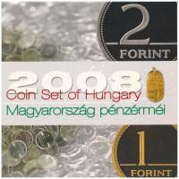 2008. 1Ft-100Ft (7xklf) "Búcsú az egy- és kétforintostól" forgalmi sor szettben T:PP Adamo FO42.1