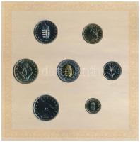 2008. 1Ft-100Ft (7xklf) + Mátyás denár Ag fantáziaverete (10g/0.999/27mm) "Reneszánsz emlékév&q...
