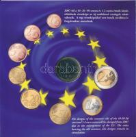 2007. 1Ft-100Ft (7xklf) forgalmi sor szettben,"50 éves a Római Szerződés" + 50Ft "50 ...