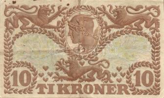 Dánia 1943. 10K "T" T:II-/III