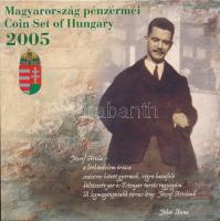 2005. 1Ft-100Ft (7xklf) forgalmi sor szettben + 2005. 10Ft "József Attila" T:PP kis patina Adamo FO39.1