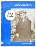 Kroó György: Rácz Aladár. (3 db bakelit lemezzel). Bp., 1979, Zeneműkiadó. Kiadói egészvászon-kötés, kiadói papír védőborítóban, intézményi bélyegzőkkel.