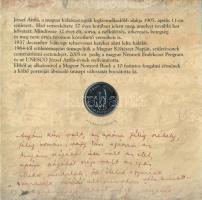 2005. 1Ft-100Ft (7xklf) forgalmi sor szettben + 2005. 10Ft "József Attila" T:BU kis patina...