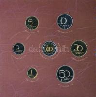2003. 1Ft-100Ft (7xklf) forgalmi sor szettben + 20Ft "Deák Ferenc" forgalmi emlékérme T:PP...