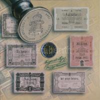 2002. 1Ft-100Ft (7xklf) + 100Ft "Kossuth" forgalmi sor szettben T:BU kis patina, belső tok...